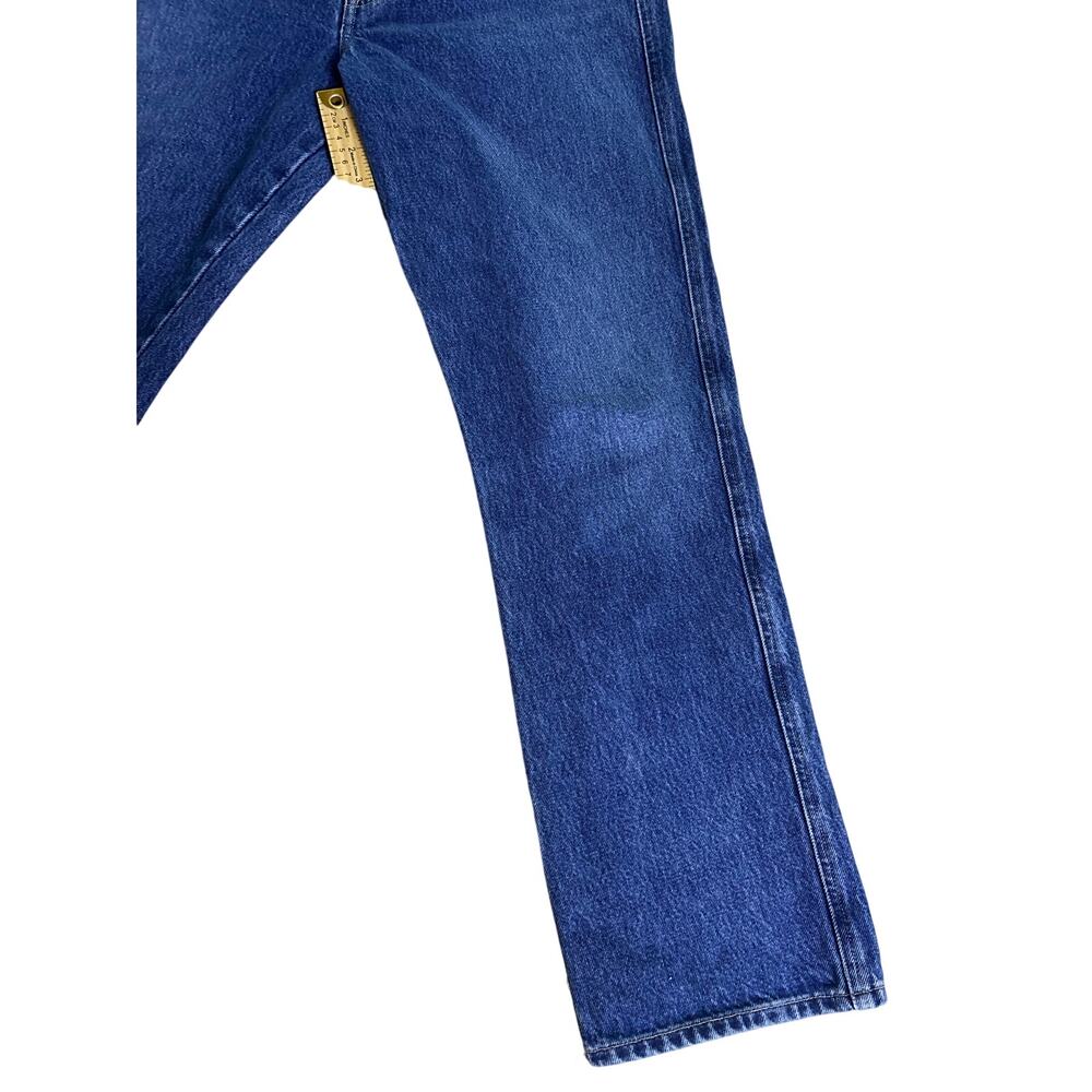 AGOLDE Los Angeles Dark Wash High Rise Straight Leg Jeans Size 28 EUC - Picture 5 of 10